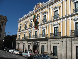 Government Palace in Plaza Murillo