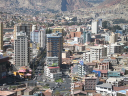 La Paz from Killi Killi Mirador