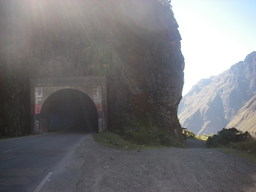 Worlds Most Dangerous Road - Tunnel